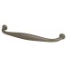 Crofts & Assinder Ludlow 16mm D-Bar Cabinet Pull Handle - 160mm Centres - Lacquered Iron