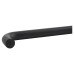 Exel 19mm D-Bar Door Pull Handle - Bolt Fix - 305mm Centres - Matt Black