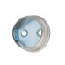 Rothley 25mm Invisifix Hanging Rail End Socket - Polished Chrome - Pack of 2