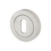 Exel Escutcheon - 50mm Diameter - Keyhole - Polished Chrome