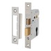 Exel Contract Euro Profile Sashlock - 65mm Case - 44mm Backset - Polished Nickel 