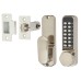 Borg BL2501 Easicode Pro Push Button Code Lock and Latch - Holdback Option - Stainless Steel
