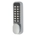 Borg BL2201 Easicode Pro Push Button Code Lock and Tubular Latch - Holdback Option - Grey