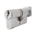 Eurospec 10 Pin 70mm Euro Thumbturn Cylinder - 35mm Turn + 35mm - Satin Chrome - Keyed Alike