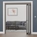Brio Interfold 50F Bi-Folding Door Kit - 4 Door - Satin Stainless Steel