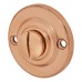 Hampstead Bathroom Turn & Release - 40mm Diameter - Polished Copper
