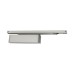 Rutland TS.11204 Cam Action Fire Door Closer - Power Size 2-4 - Push/Pull Mounting - Silver