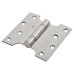 Enduro Max Parliament Hinge - 102 x 50 x 102 x 3mm - Polished Stainless Steel - Pair
