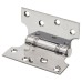 Enduro Max Parliament Hinge - 102 x 50 x 102 x 3mm - Polished Stainless Steel - Pair