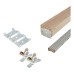 Barrier Pocket Door Kit 1 - 120mm Finished Wall Thickness - 915mm Maximum Door Width Barrier Pocket Door Kit 1 - 120mm Finished Wall Thickness - 915mm Maximum Door Width