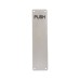 Exel Aluminium Finger Plate - Push - 300 x 75 x 3mm - Satin