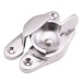 Exel 14mm Narrow Keep Fitch Sash Window Fastener - 65 x 14mm - Satin Chrome