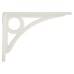 Olde Forge Circle Shelf Bracket - 145 x 105mm - White
