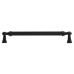 Exel Whitby Lines 10mm T-Bar Cabinet Pull Handle - 192mm Centres - Matt Black