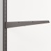 elfa Garage+ Storage Top Track System - Click In Shelf Bracket - 534mm Length - Matt Grey