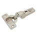 Blum CLIP Cabinet Hinge Pack with 0mm Mounting Plates - 100° - Sprung - Half Overlay - Pair