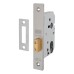 UNION Oval 2141 Deadlock - 77mm Case - 57mm Backset - Satin Stainless Steel