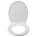 Croydex Constance Flexi-Fix Soft Close Toilet Seat - White