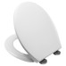 Croydex Constance Flexi-Fix Soft Close Toilet Seat - White
