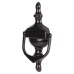 Fab & Fix Victorian Urn Door Knocker - 162 x 76mm - Black