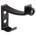 Premier Hat & Coat Hook - 12-21mm Panels - Black Textured