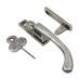 From The Anvil Pear Drop Locking Night Vent Casement Window Fastener - Left Hand - Pewter