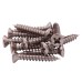 Exel Spare Casement Window Stay Screws - Nickel Plated - Pack of 10
