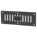 Olde Forge Decorative Hit & Miss Vent - 225 x 82mm - Antique Black 