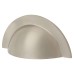 Crofts & Assinder Monmouth Cabinet Cup Handle - 64mm Centres - Brushed Satin Nickel