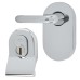 Hampstead Cylinder Pull and Disabled Turn for Mortice Nightlatch - Polished Chrome
