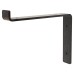 Olde Forge Steel Scaffold Board Shelf Bracket - Type 3 - 175 x 237 x 40mm - Matt Lacquered Iron