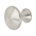 Exel Mushroom Style Round Cabinet Knob - 35mm Diameter - Satin Stainless Steel
