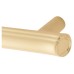 Exel Filton 11mm T-Bar Cabinet Pull Handle - 96mm Centres - Satin Brass