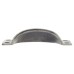 Olde Forge Square Cabinet Cup Handle - 84mm Centres - Pewter Effect