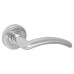 Heritage Brass by M Marcus Centaur Latch Door Handle on Rose Kit - Polished Chrome