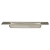 Exel Flush Handle - 165 x 53mm - Satin Stainless Steel 