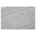 Croydex Rubber Bath Mat - 740 x 340mm - Grey