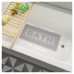 Croydex Rubber Bath Mat - 740 x 340mm - Grey