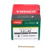 TIMCO Classic Pozi Countersunk Wood Screws - 3.0 x 40mm - Yellow Zinc - Pack of 200