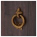 Olde Forge Ring Door Knocker - 130 x 95mm - Antique Bronze