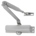 Light Duty Fire Door Closer - Power Size 3 - Push/Pull Mounting - Silver