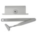 Light Duty Fire Door Closer - Power Size 3 - Push/Pull Mounting - Silver