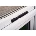 Jackloc uPVC Inline Espagnolette Locking Multipoint Window Handle - 50mm Spindle - Dual - Black