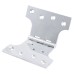 Parliament Hinge - 100 x 75 x 125mm - Polished Chrome - Pair