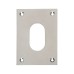 Souber Jumbo Escutcheon - 65.5 x 47.6mm - Oval - Satin Chrome