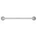 Croydex Westminster Round Towel Rail - 57 x 520 x 80mm - Polished Chrome
