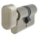 Exel 5 Pin 60mm Euro Thumbturn Cylinder - 30mm Turn + 30mm - Pol Nickel - Keyed to Differ