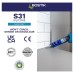 Bostik S31 Neutral Sanitary Sealant - 310ml - Grey