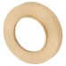 Burlington BUR10 Satin Brass Door Handles on Round Rose - Mayfair Range 