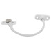 Jackloc Perma Permanent Fixed Cable Window Restrictor – White 